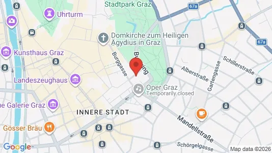 Apartments for rent i Eggersdorf bei Graz - kort over placeringen