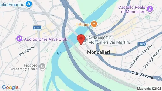 Apartments for rent in Moncalieri - Photo from Google Street View