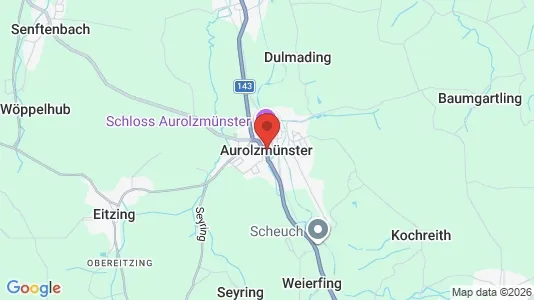 Apartments for rent i Aurolzmünster - kort over placeringen