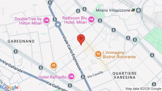Apartments for rent i Milano Zona 1 - Centro storico - kort over placeringen