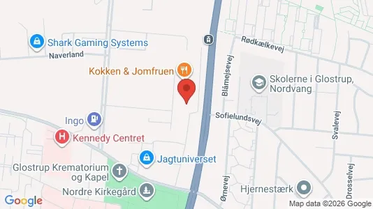 Apartments for rent i Glostrup - kort over placeringen