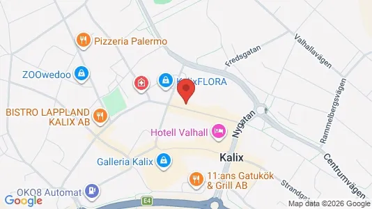 Apartments for rent i Kalix - kort over placeringen