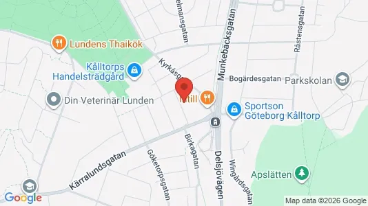 Apartments for rent i Örgryte-Härlanda - kort over placeringen