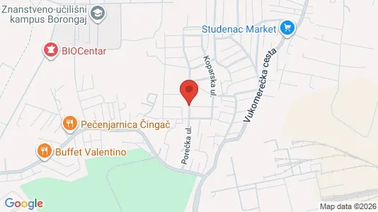 Apartments for rent i Sljeme (Medvednica-Tomislavac) - kort over placeringen
