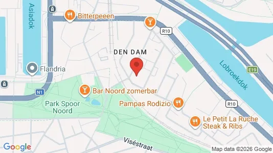 Apartments for rent i Stad Antwerp - kort over placeringen