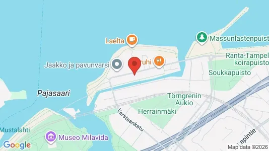 Apartments for rent i Tampere Keskinen - kort over placeringen