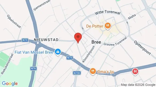 Apartments for rent in Bree - Photo from Google Street View