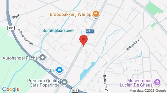 Apartments for rent in Poperinge - Photo from Google Street View