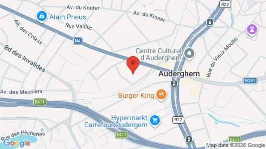 Apartments for rent in Brussels Oudergem - Photo from Google Street View