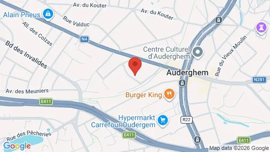 Apartments for rent in Brussels Oudergem - Photo from Google Street View