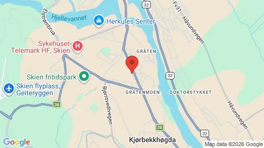 Houses for rent in Skien - Photo from Google Street View