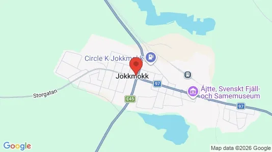 Houses for rent i Jokkmokk - kort over placeringen