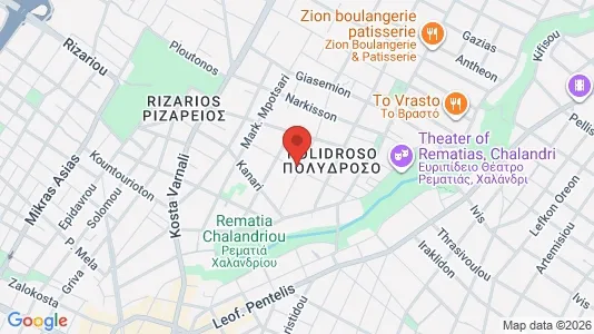 Apartments for rent i Chalandri - kort over placeringen