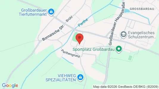 Apartments for rent i Leipzig - kort over placeringen
