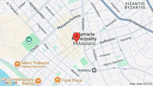 Apartments for rent in Kalamaria - Photo from Google Street View