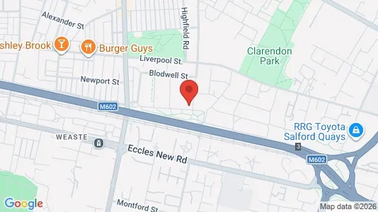 Apartments for rent in Salford - Lancashire - Photo from Google Street View