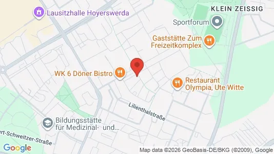 Apartments for rent i Bautzen - kort over placeringen