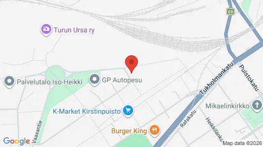 Apartments for rent i Turku - kort over placeringen