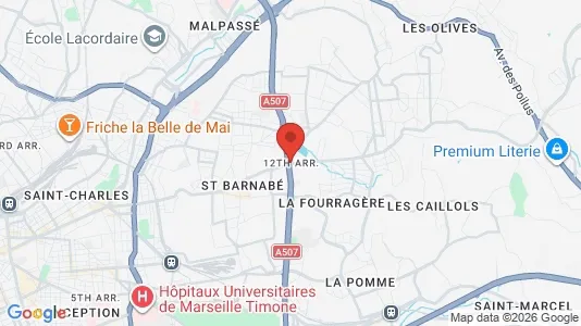 Apartments for rent in Marseille 12ème arrondissement - Photo from Google Street View
