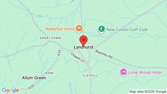 Apartments for rent in Lyndhurst - Hampshire - Photo from Google Street View