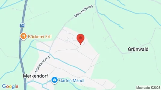 Apartments for rent i Bad Gleichenberg - kort over placeringen
