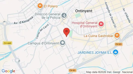 Apartments for rent in Ontinyent - Photo from Google Street View