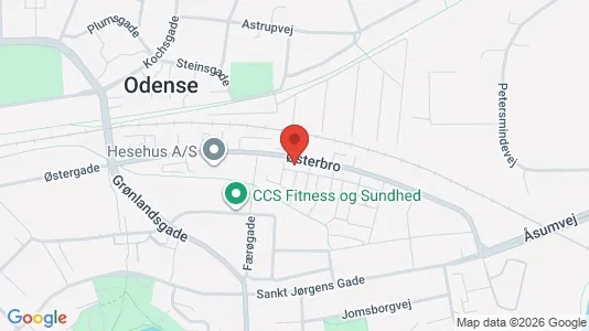 Apartments for rent in Odense C - Photo from Google Street View