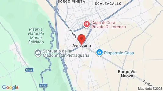 Apartments for rent in Avezzano - Photo from Google Street View