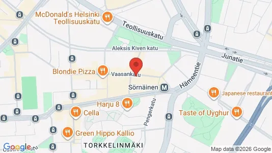 Apartments for rent i Helsinki Keskinen - kort over placeringen