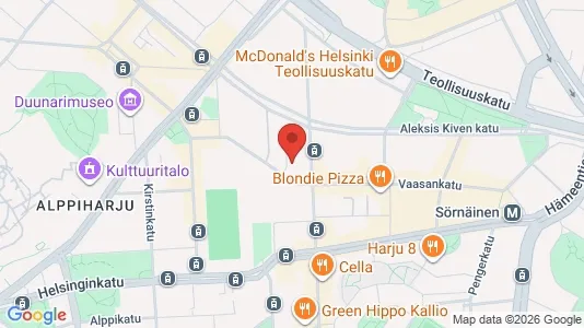 Apartments for rent i Helsinki Keskinen - kort over placeringen