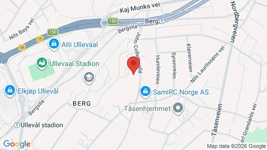 Rooms for rent i Oslo Nordre Aker - kort over placeringen