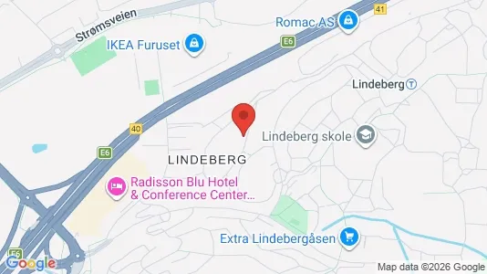 Rooms for rent i Oslo Alna - kort over placeringen