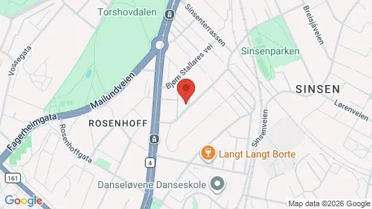 Apartments for rent i Oslo Grünerløkka - kort over placeringen