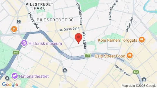 Rooms for rent i Oslo St. Hanshaugen - kort over placeringen