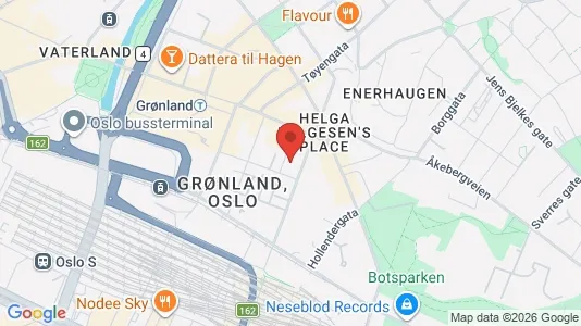 Apartments for rent i Oslo Gamle Oslo - kort over placeringen