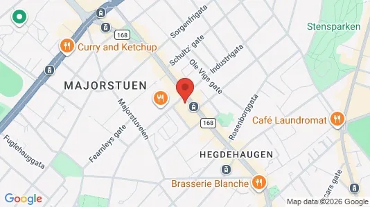 Apartments for rent i Oslo Frogner - kort over placeringen