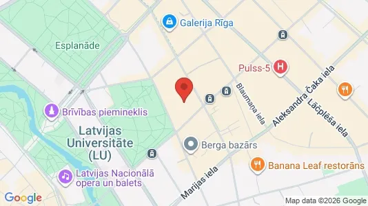 Apartments for rent in Riga Centrs - Photo from Google Street View