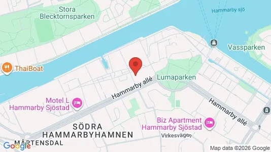 Apartments for rent in Hammarbyhamnen - Photo from Google Street View