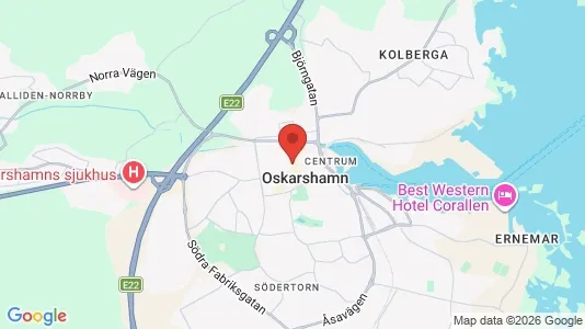 Apartments for rent in Oskarshamn - Photo from Google Street View