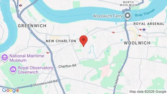 Apartments for rent i London SE7 - kort over placeringen