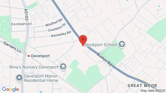Apartments for rent i Stockport - Cheshire - kort over placeringen
