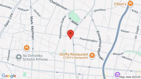 Apartments for rent i Kifisia - kort over placeringen