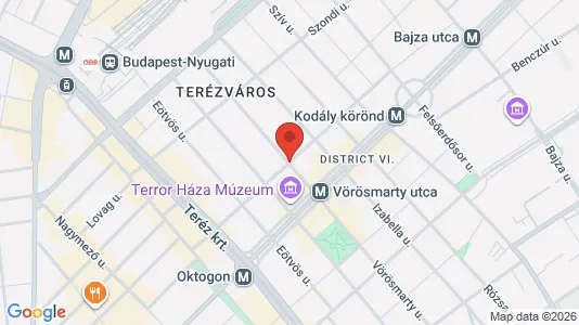 Apartments for rent i Budapest Újpest - kort over placeringen