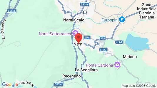 Apartments for rent in Narni - Photo from Google Street View