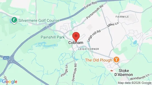 Houses for rent in Cobham - Surrey - Photo from Google Street View