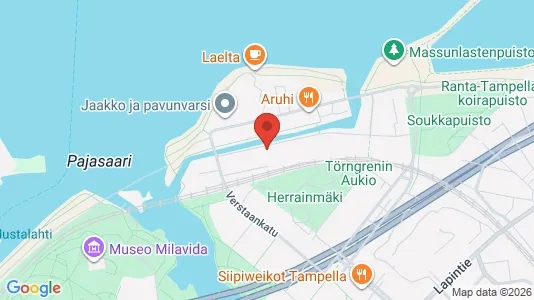 Apartments for rent i Tampere Keskinen - kort over placeringen