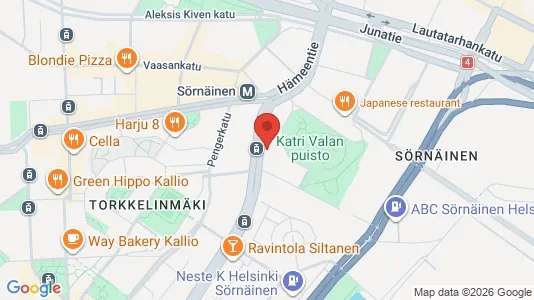 Apartments for rent i Helsinki Keskinen - kort over placeringen