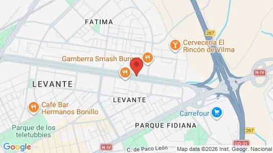 Apartments for rent i Córdoba - kort over placeringen