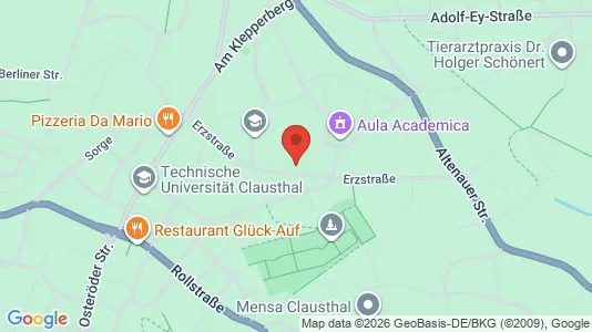 Apartments for rent i Goslar - kort over placeringen