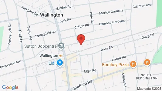 Apartments for rent in Wallington - Surrey - Photo from Google Street View